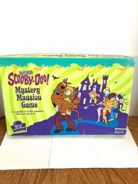 Scooby-Doo 1999 Mystery Mansion Board Game Complete Minor Wear Cartoon Network